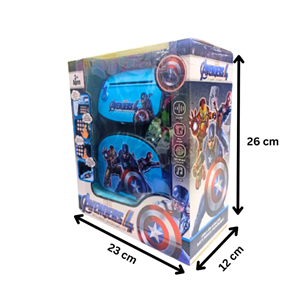 قلک مدل كوله پشتي رمزدار طرح اونجرز Intelligent School Bag Toy ATM Avengers_اسباب بازی
